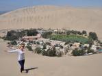 O oásis de Huacachina, no Peru